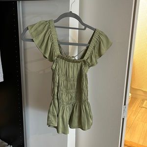 Ted Baker green tank, very good condition